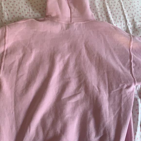 Super comfy light pink hoodie/pullover!! Slightly oversized! NEVER WORN-BEFORE - Picture 3 of 4